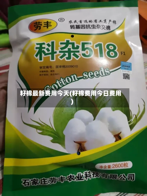籽棉最新费用今天(籽棉费用今日费用)-第2张图片