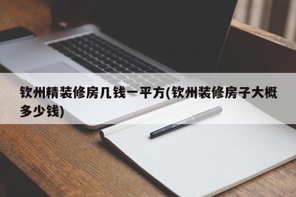钦州精装修房几钱一平方(钦州装修房子大概多少钱)